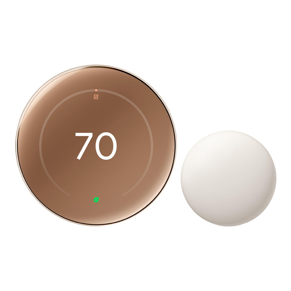 Google Nest Learning Thermostat (4th gen) with Nest Temperature